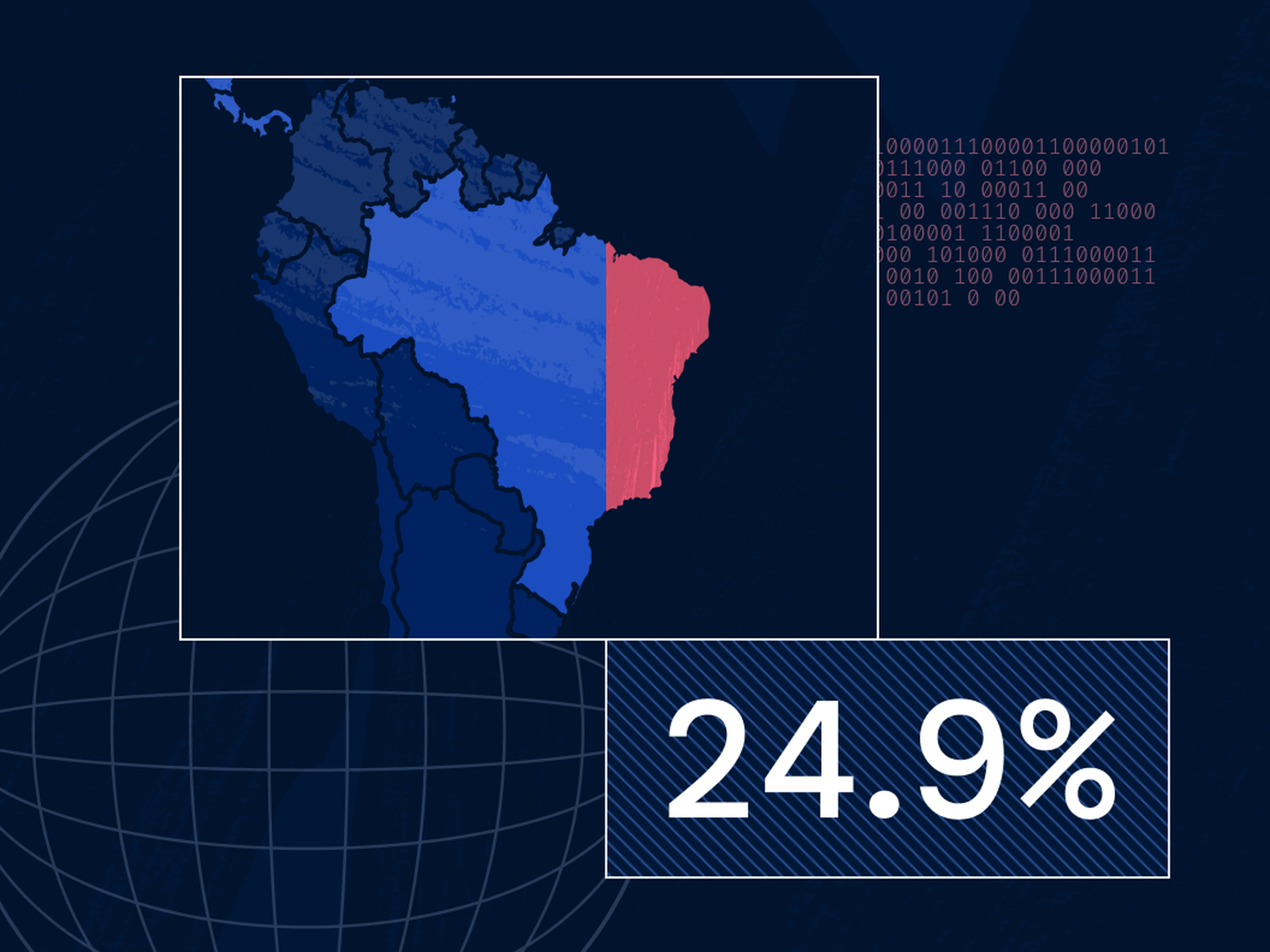 Map of Brazil