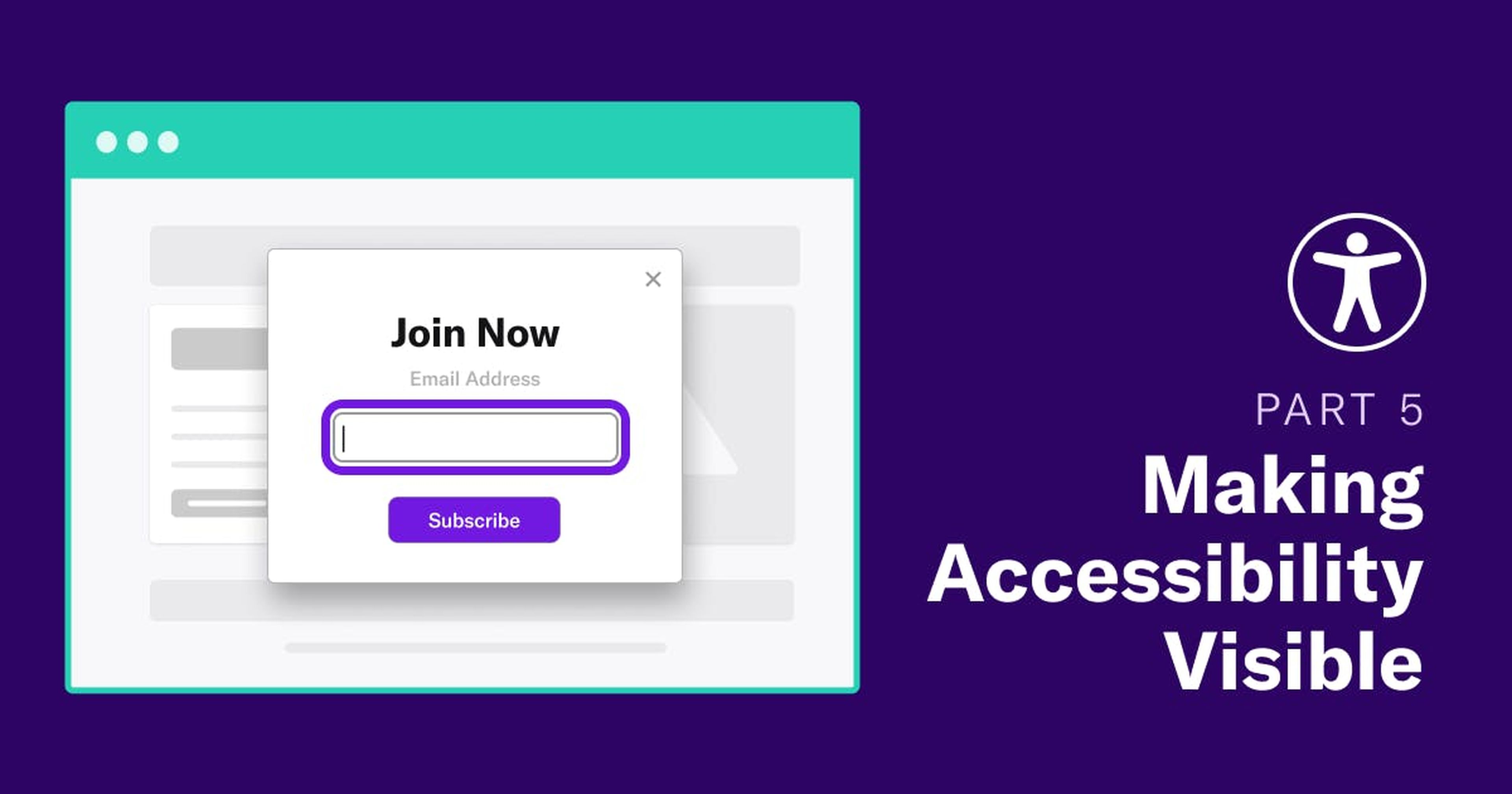Part 5 - making accessibility visible -  Keyboard Focus