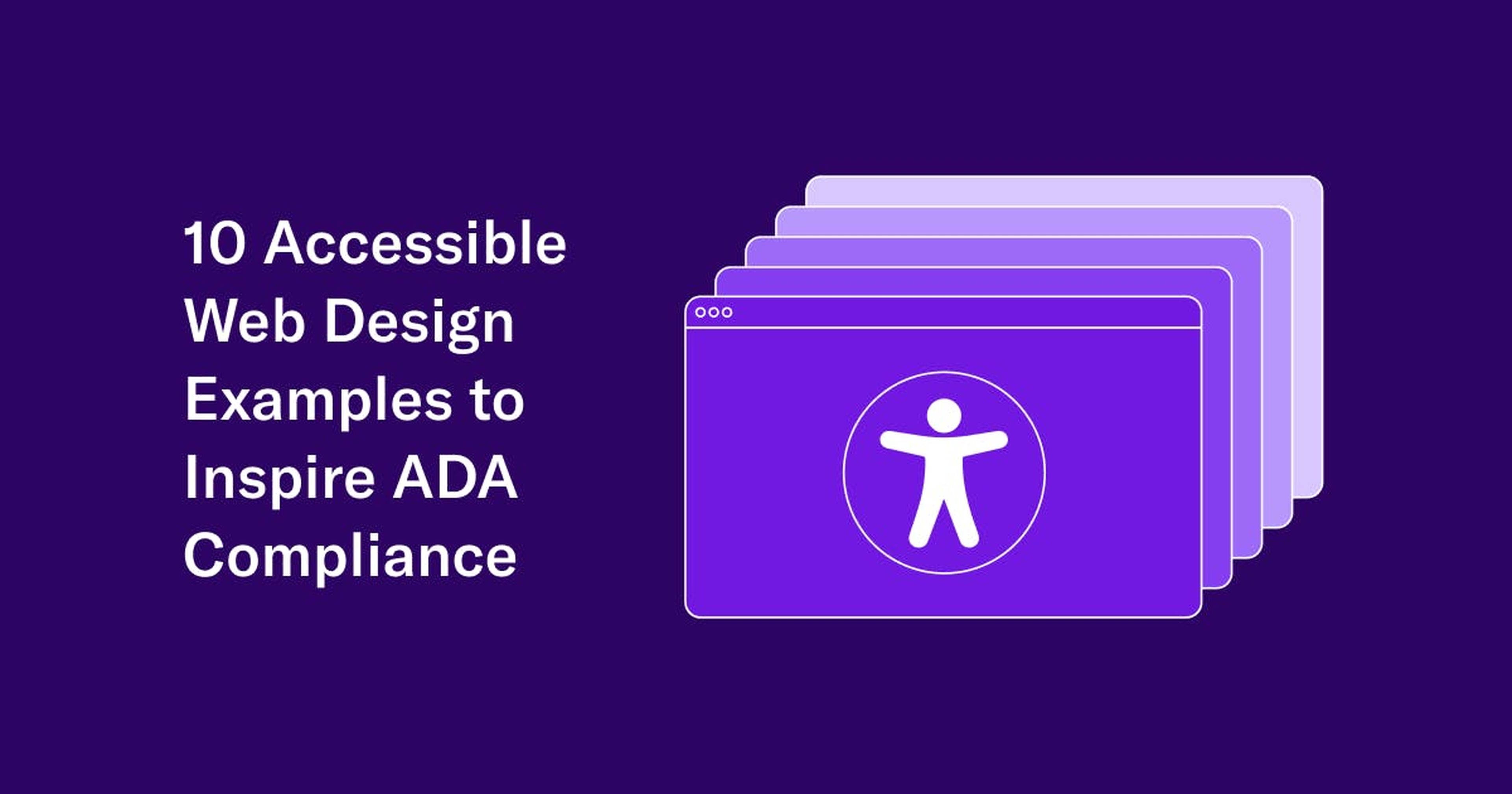 10 inspirierende Beispiele für barrierefreies Webdesign zur Einhaltung des Equality Act
