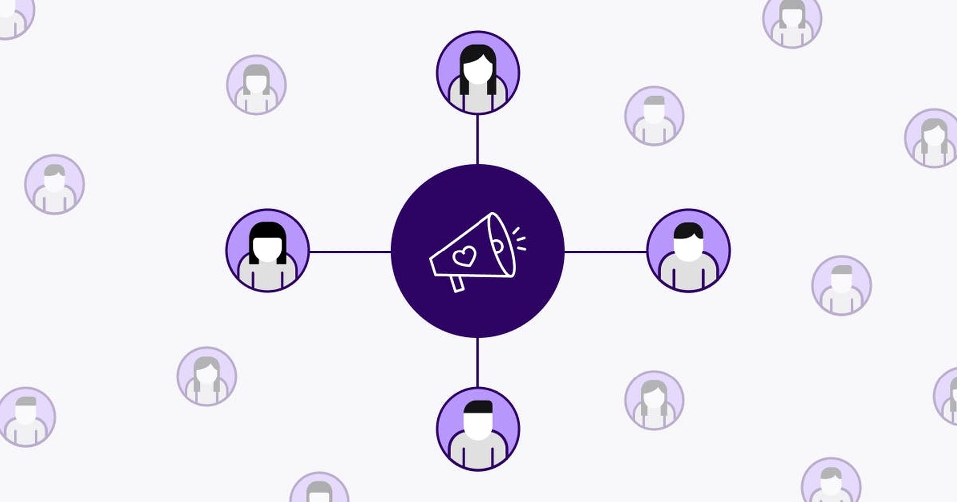 Announcement connecting people