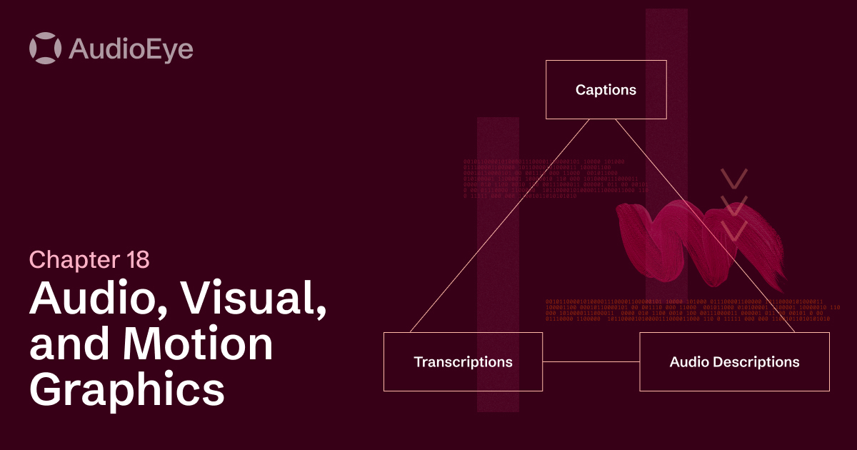 Audio, Visual, and Motion Graphics | Accessible Coding | AudioEye Learning