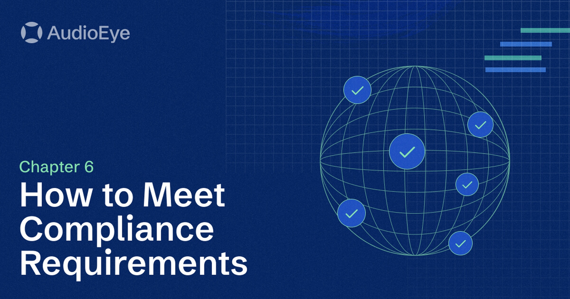 Chapter 6: How to meet compliance requirements
