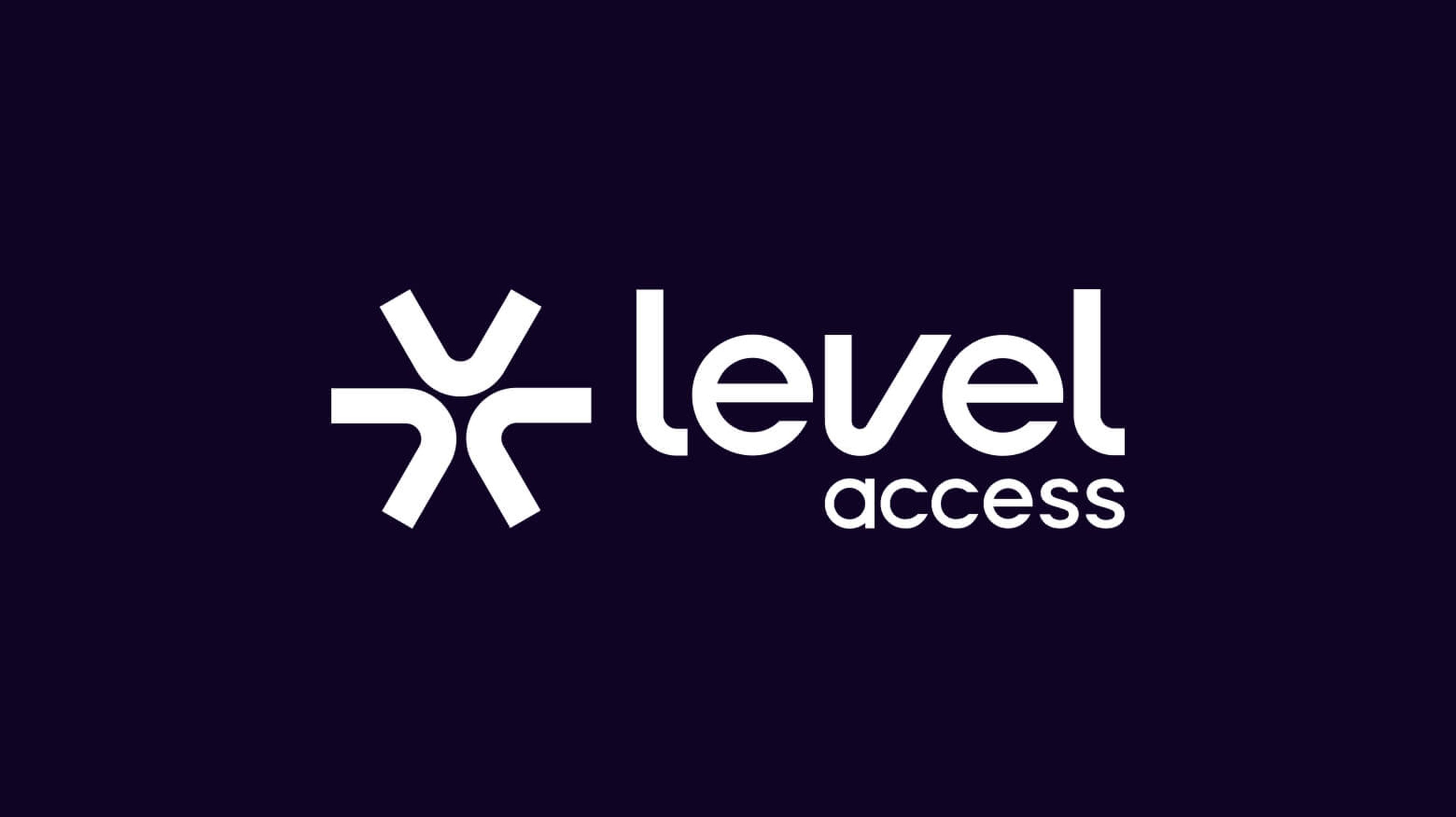Level Access logo on a dark background