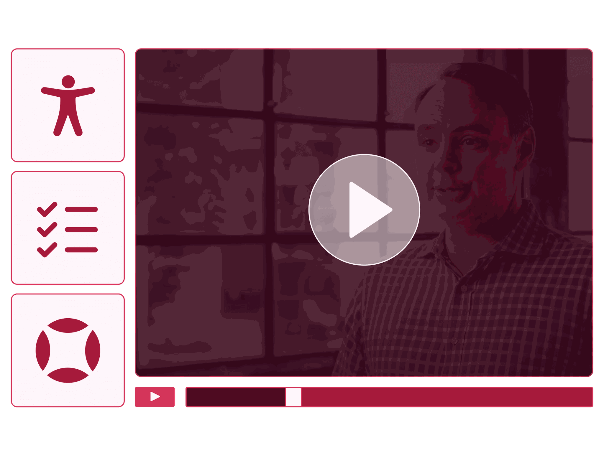 A thumbnail for a video that provides an overview of AudioEye’s partnership program.