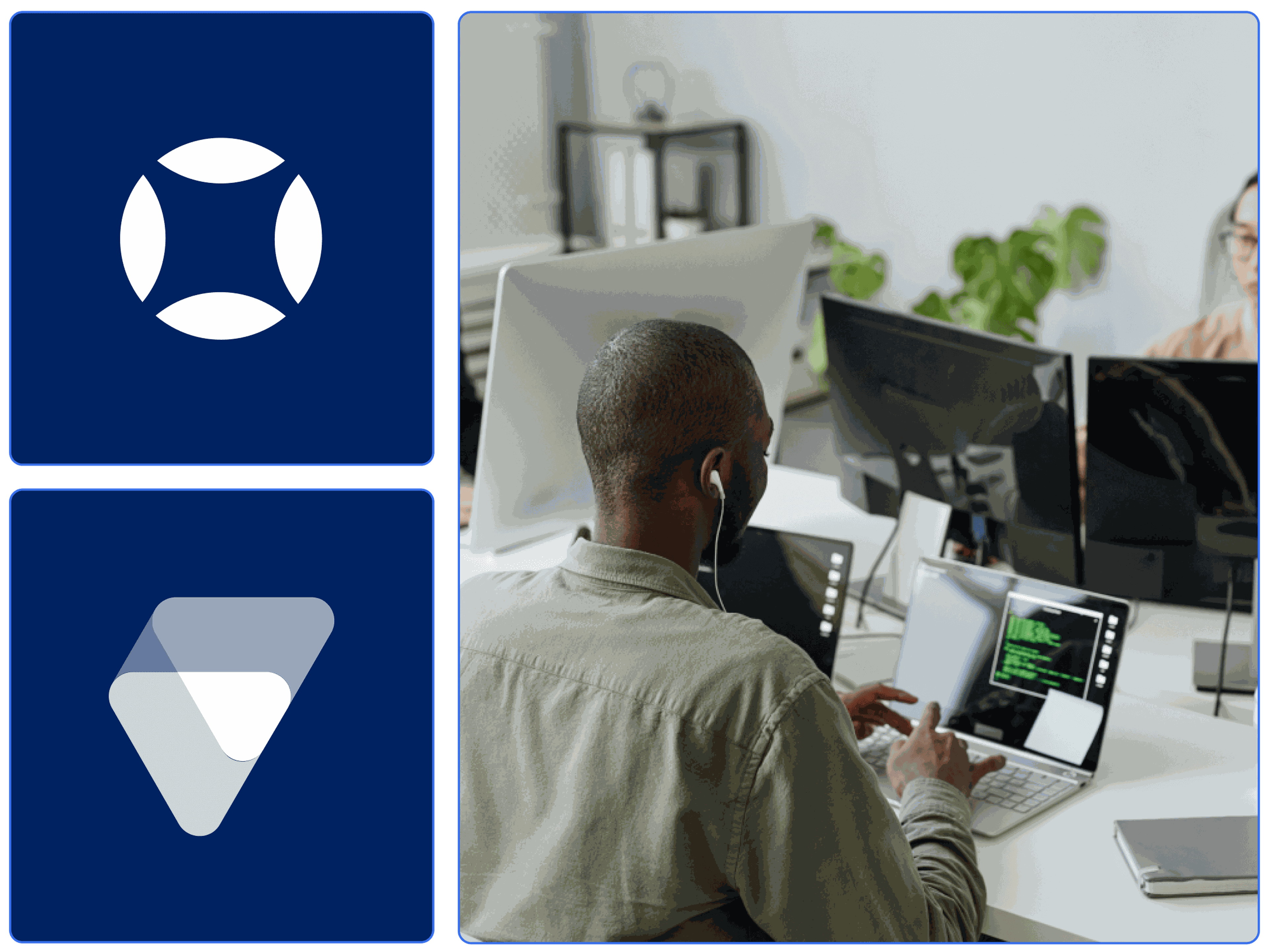 Ein Entwickler erstellt eine barrierefreie Website mit Volusion und AudioEye.
