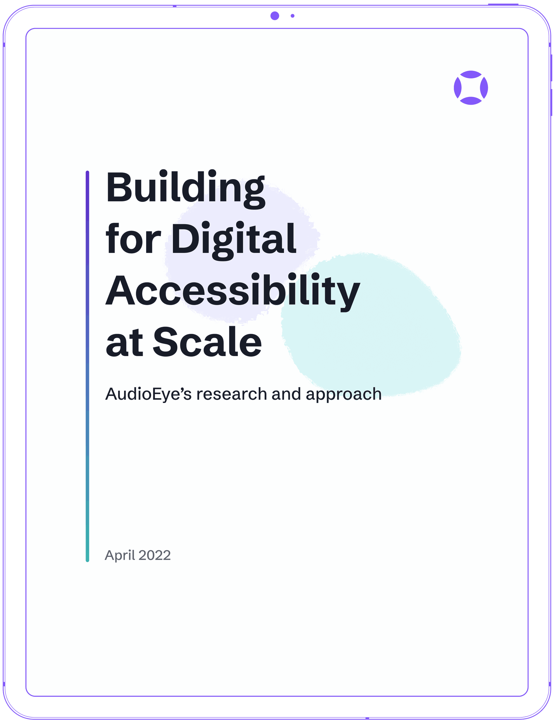 AudioEye's Research and Approach: Building for Digital Accessibility at Scale. April 2022.