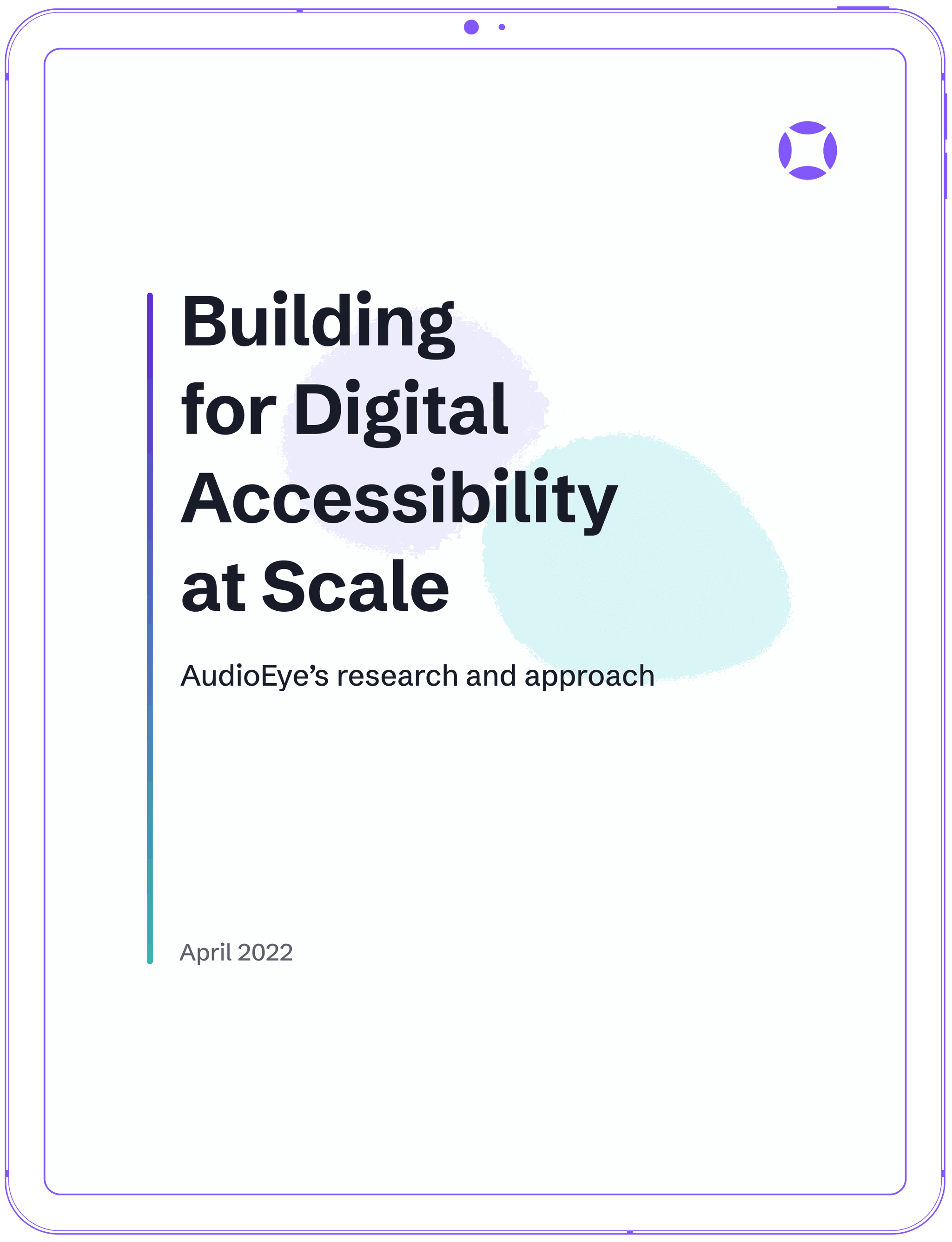 AudioEye's Research and Approach: Building for Digital Accessibility at Scale. April 2022.
