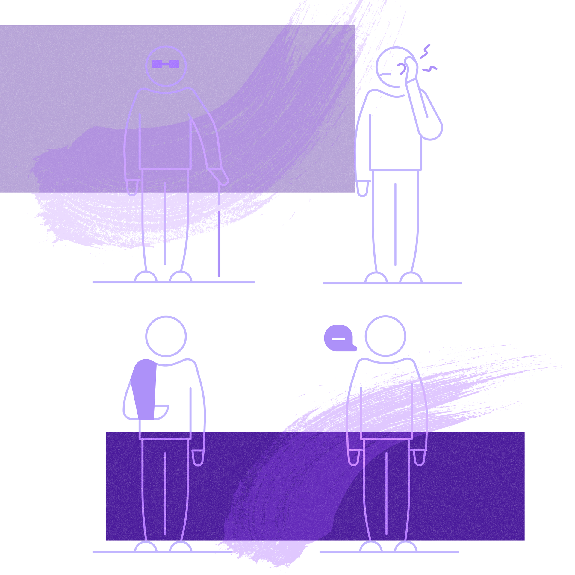 Examples of temporary, situational, and permanent disabilities