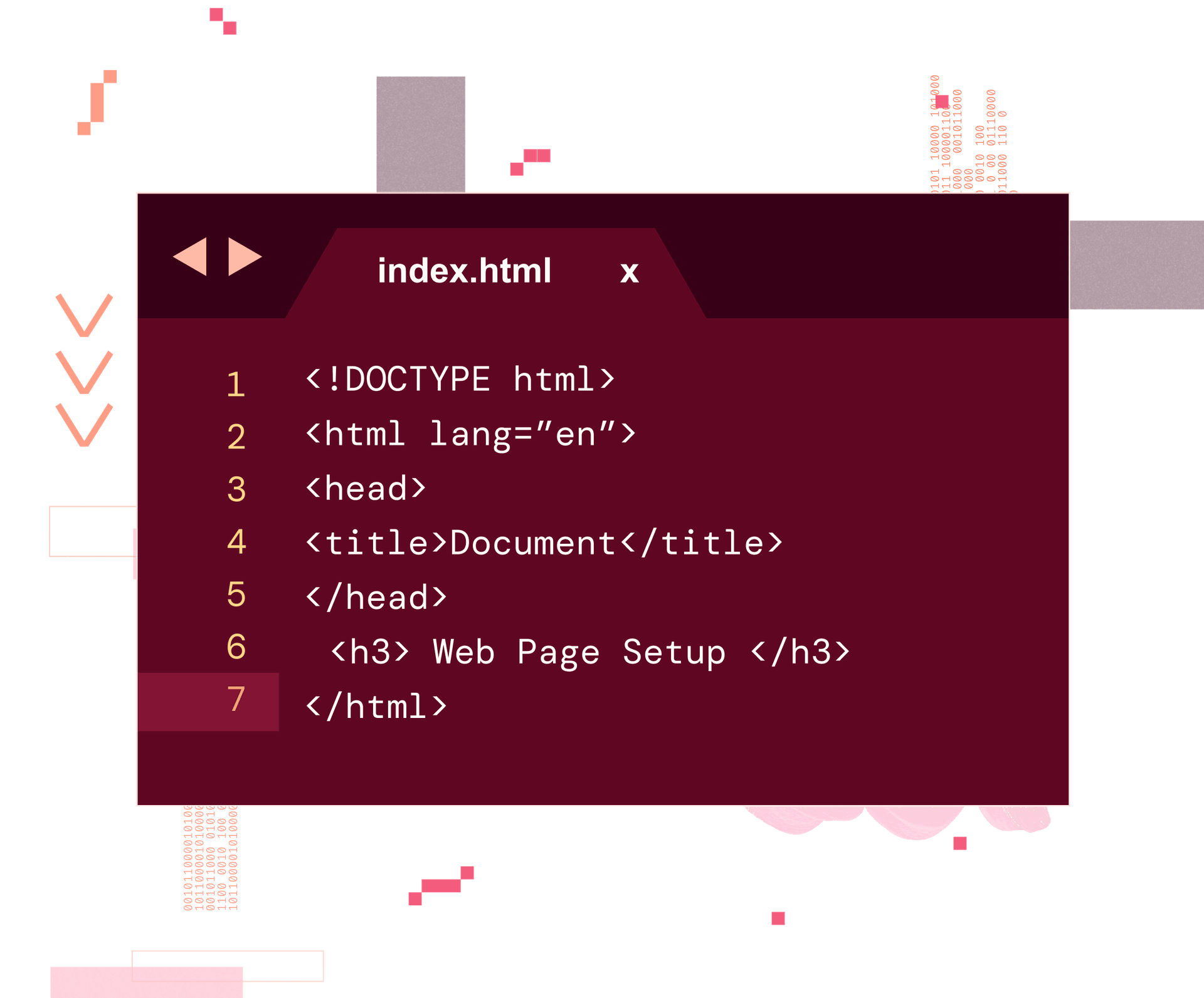 web page setup collage