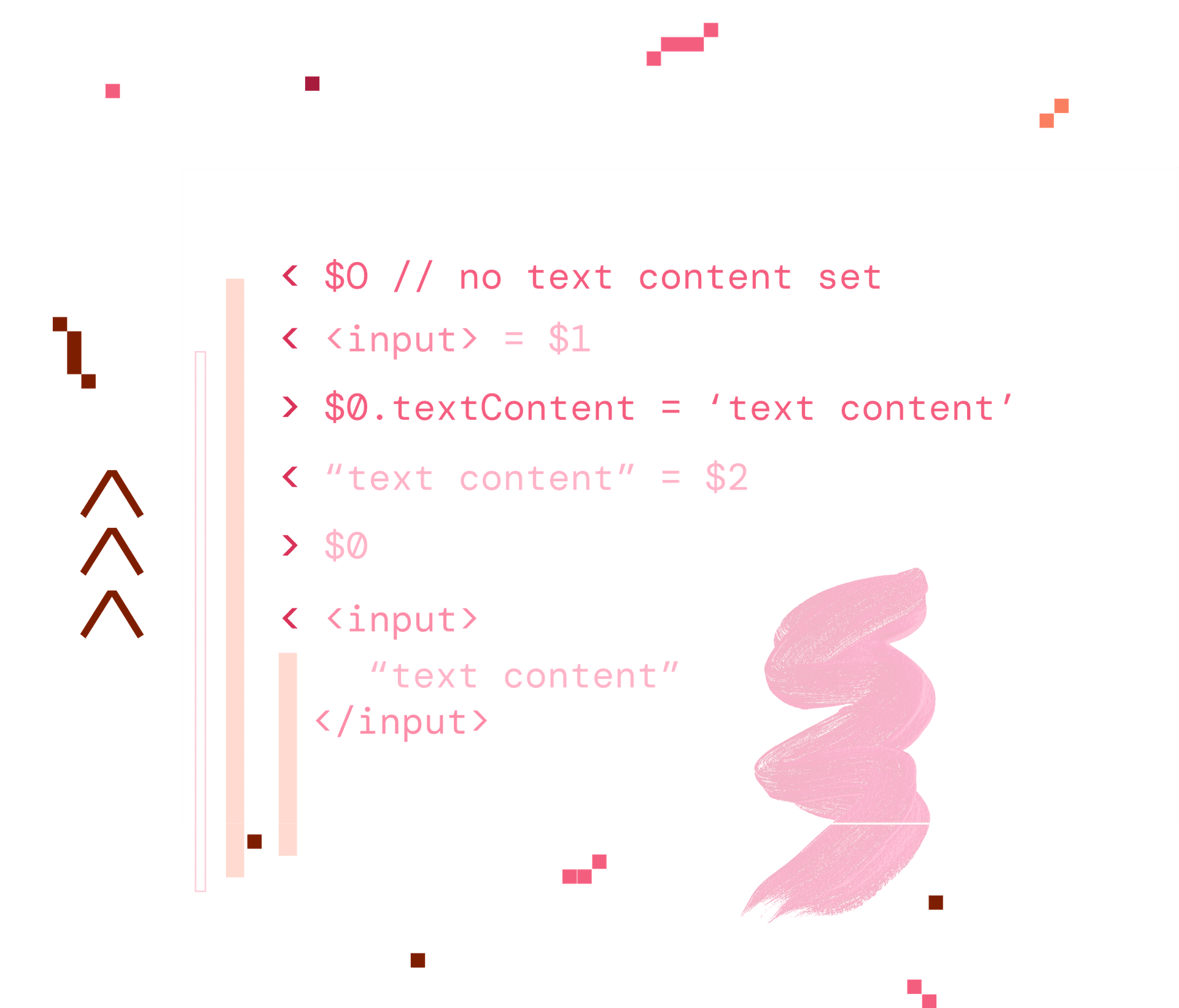 Text content collage