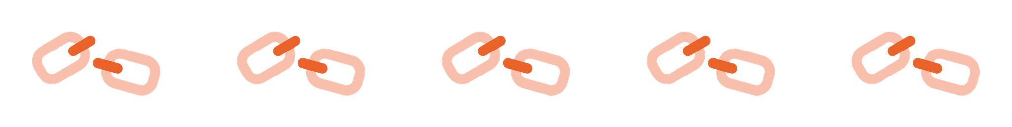 5 broken links to represent roughly 5 inaccessible links found per page scanned.