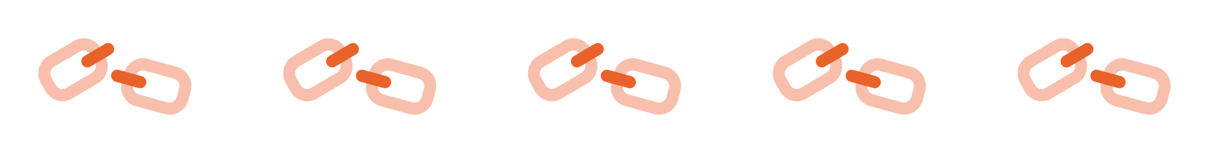 5 broken links to represent roughly 5 inaccessible links found per page scanned.