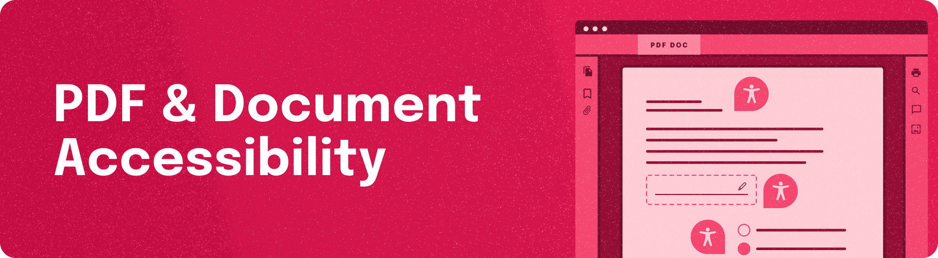 'pdf and document accessibility' a pdf doc being edited