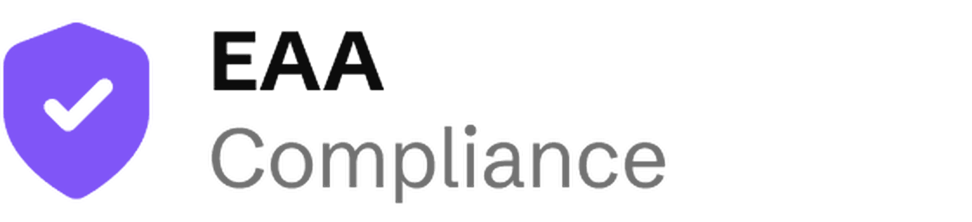 Compliance badge for EAA